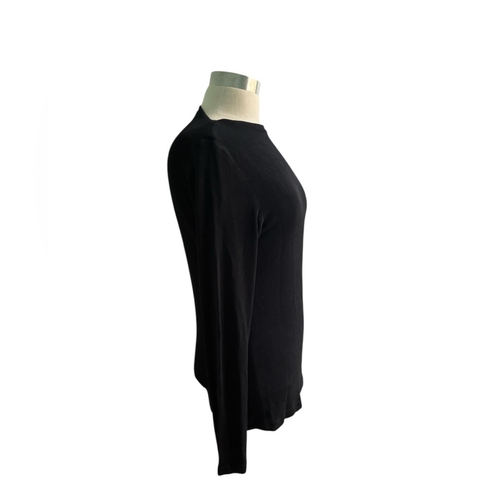 Coldwater Creek Black Long Sleeve Top - Picture 4 of 6